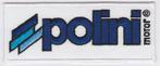 Polini Motor stoffen opstrijk patch embleem, Verzenden, Nieuw, Motoren