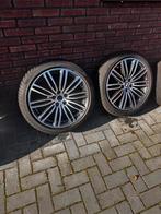 BMW 5 winter M sport velgen met RFT 19 inch pirelli, Banden en Velgen, Winterbanden, Personenwagen, Ophalen