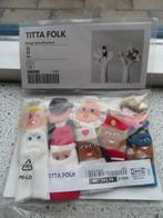 10 Vingerpopjes van IKEA Titta Folk Design Anna Efverlund, Kinderen en Baby's, Speelgoed | Knuffels en Pluche, Nieuw, Overige typen