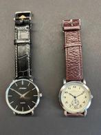 Twee Heren Horloges - Dafly en Sinobi, Overige merken, Leer, Staal, Verzenden