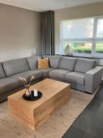 Grijze hoekbank, Huis en Inrichting, Banken | Bankstellen, Ophalen, 250 tot 300 cm, Gebruikt, Hoekbank