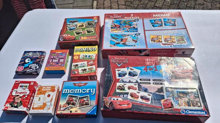 Disney Planes & Cars Spelletjes en Puzzels, Hobby en Vrije tijd, Denksport en Puzzels, Gebruikt, Overige typen, Minder dan 500 stukjes