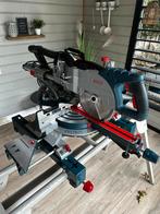 Bosch GCM 8 SJL Afkortzaag  met 2600 onderstel, Ophalen, 70 mm of meer, Zo goed als nieuw, Afkortzaag