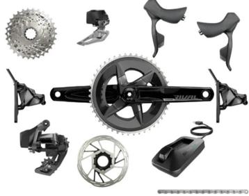SRAM Rival AXS 2x12 D1 groep NIEUW! beschikbaar voor biedingen