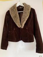 Bruin fluwelen damesjasje, Kleding | Dames, Bruin, Ophalen of Verzenden, Zo goed als nieuw, Jasje