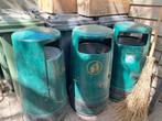 3 stevige prullenbakken . 5€ p.s., Ophalen, Gebruikt, 40 liter of meer, Metaal