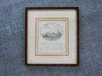 Weesp - antieke gravure, Ophalen of Verzenden
