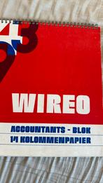 Accountantspapier 14 kolommen blok nieuw, Ophalen of Verzenden