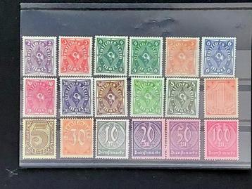 Deutsches Reich collectie postfrisse zegels  beschikbaar voor biedingen