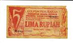 Indonesia, 5 rupiah Djambi 1948, Verzenden, Zuidoost-Azië