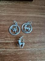 Zilver sterrenbeeld zilveren hanger bedel, Overige merken, Ophalen of Verzenden, Zo goed als nieuw, 1 bedel