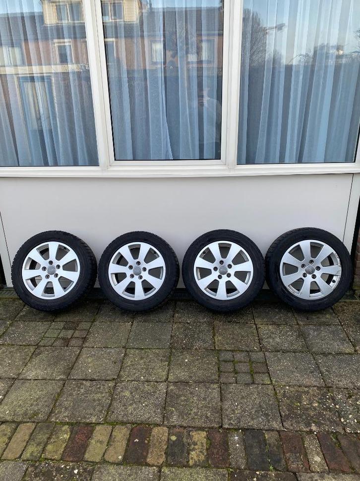 Audi a3 8p velgen 16 inch All season Vredestein (205/55-16), Auto-onderdelen, Overige Auto-onderdelen, Audi, Ophalen