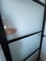 BERKVENS Binnendeur Verdi Light 702 Stomp zwart met melkglas, Ophalen, 80 tot 100 cm, Binnendeur, Nieuw