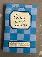 Oma weet raad nog ongelezen boek leesboek, Ophalen of Verzenden, Zo goed als nieuw, Mode algemeen