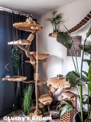 Krabpaal natuurkrabpaal kattenren balkon & tuin afscherming  beschikbaar voor biedingen