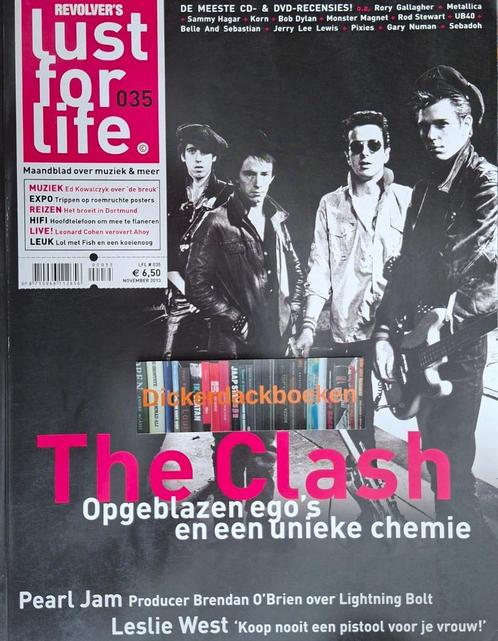 Lust For Life nr 35,'13; The Clash, Pearl Jam, Flying Colors, Boeken, Tijdschriften en Kranten, Gelezen, Muziek, Film of Tv, Ophalen of Verzenden