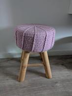 Krukje met gehaakte zitting, Ophalen, Zo goed als nieuw