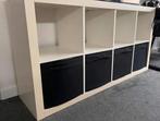 Ikea Kallax kast met 8 vakken + 4 mandjes, Ophalen