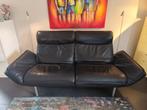 De Sede DS-450 2-zitsbank - Zwart Leder, Huis en Inrichting, Banken | Bankstellen, Ophalen, Gebruikt, 150 tot 200 cm, Tweepersoons