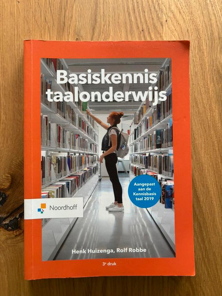 Henk Huizenga - Basiskennis taalonderwijs, Boeken, Schoolboeken, Zo goed als nieuw, Nederlands, Overige niveaus, Ophalen of Verzenden