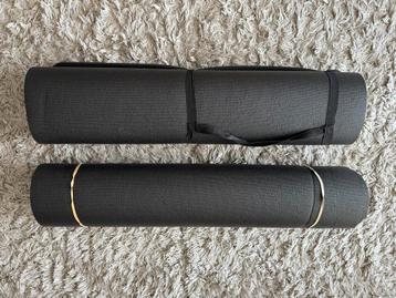 2 Luxe Yogamatten 90x200 cm beschikbaar voor biedingen