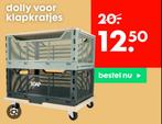 2 dolly’s en 6 klapkratten groot Hema incl letters, Huis en Inrichting, Woonaccessoires | Tekstborden en Spreuken, Ophalen of Verzenden