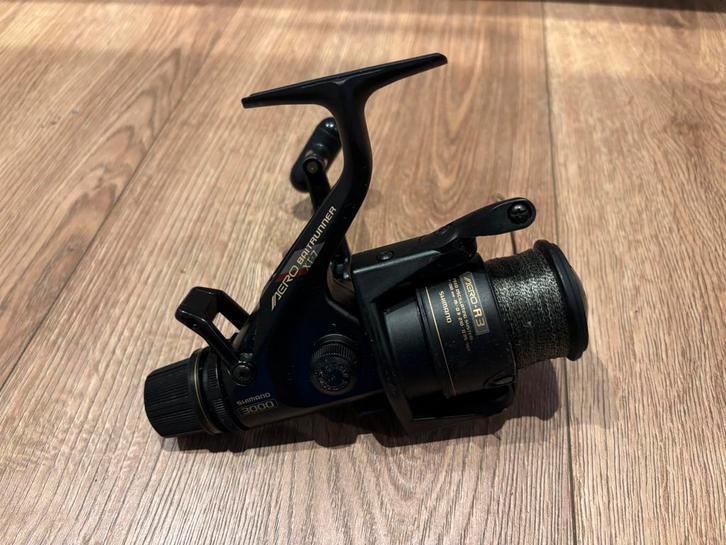 Shimano aero 3000 baitrunner molen, Watersport en Boten, Hengelsport | Karpervissen, Gebruikt, Molen, Ophalen of Verzenden