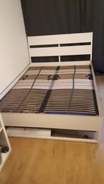 IKEA Trysil bed (160 x 200 cm), Huis en Inrichting, Slaapkamer | Bedden, 160 cm, Gebruikt, Wit, Hout