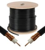 HF-2500 Hoogwaardige Coaxkabel 100m Laag Verlies, Verzenden