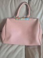 Valentino lederen handtas, Ophalen of Verzenden, Gebruikt, Roze, Handtas