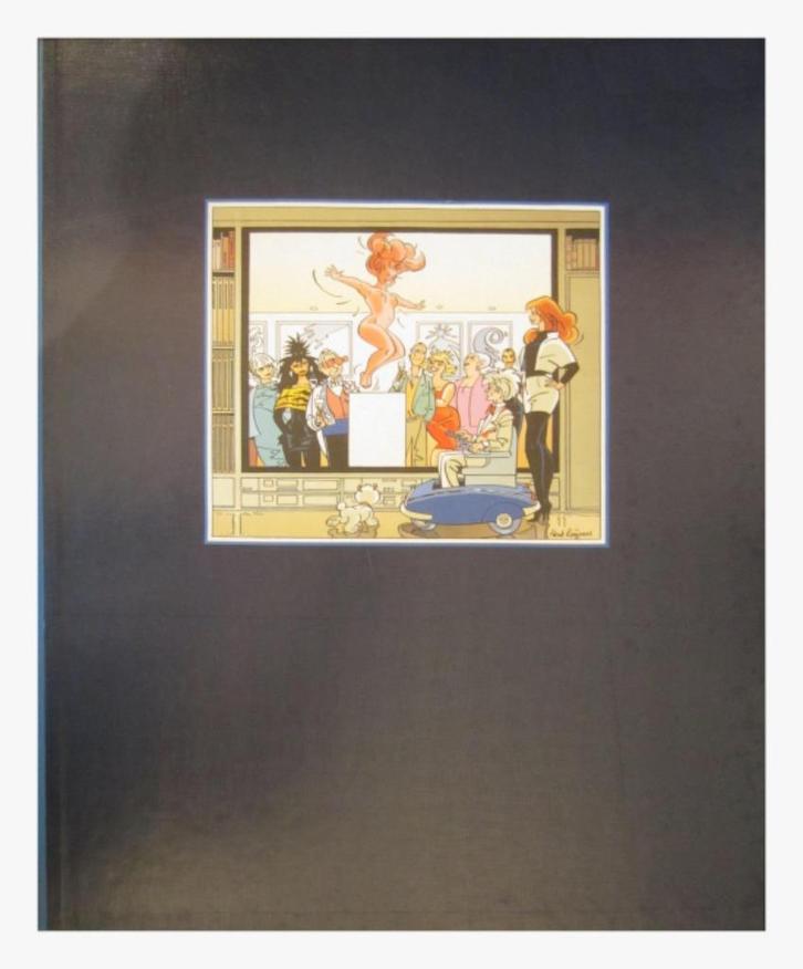 Franka Mega editie II originele  tek. pag. 9 ‘Eigen Risico’, Boeken, Stripboeken, Zo goed als nieuw, Eén stripboek, Ophalen of Verzenden