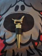 Teckel tekkel wijnflesstopper, Verzenden, Nieuw, Hond of Kat, Beeldje of Figuurtje