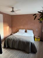 Gratis Boxspring 160x200 Alkmaar (Jysk, 3 jaar), Huis en Inrichting, Gebruikt, Tweepersoons, Ophalen of Verzenden, 200 cm