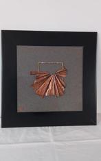 3D Wandobject, koper, keramiek, hout, Ophalen of Verzenden