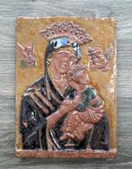 Om 1940 De Olde Kruyk Milsbeek Maria Madonna Wand Tegel, Antiek en Kunst, Ophalen of Verzenden