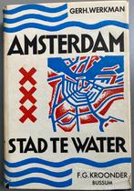 Amsterdam stad te water 1943 wo2, Ophalen of Verzenden, 20e eeuw of later