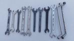 Diverse Steek en ring sleutels klein formaat., Doe-het-zelf en Verbouw, Gereedschap | Handgereedschap, Ophalen of Verzenden, Gebruikt