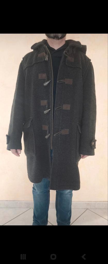 Barbour Duffelcoat XL, Kleding | Heren, Jassen | Winter, Zo goed als nieuw, Bruin, Ophalen of Verzenden