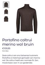 Portofino coltrui merino wol, mt 45/46 XXL, Kleding | Heren, Truien en Vesten, Ophalen of Verzenden, Zo goed als nieuw