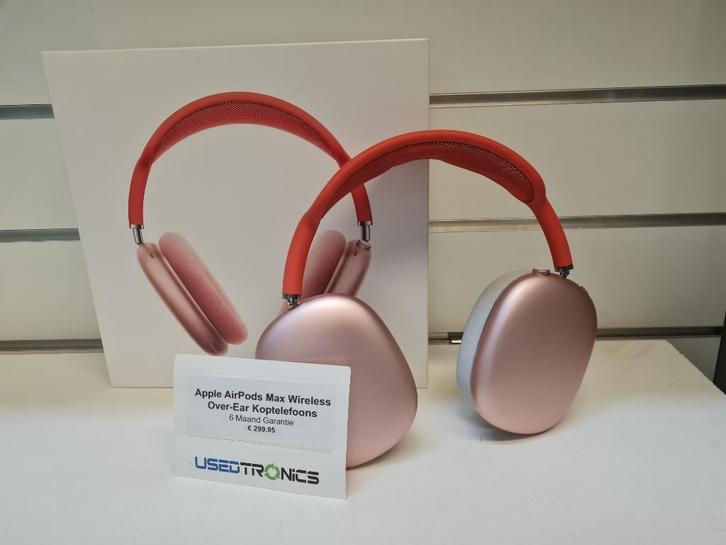 Apple AirPods Max Wireless Over-Ear Koptelefoons, Audio, Tv en Foto, Koptelefoons, Gebruikt, Over oor (circumaural), Overige merken