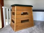 Vintage turnkast / gymkast, stevig hout, Huis en Inrichting, Kasten | Overige, Ophalen, Gebruikt