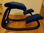 Stoel voor werk- en eetkamer Stokke Varier blauw, Huis en Inrichting, Stoelen, Ophalen, Gebruikt, Blauw, Eén