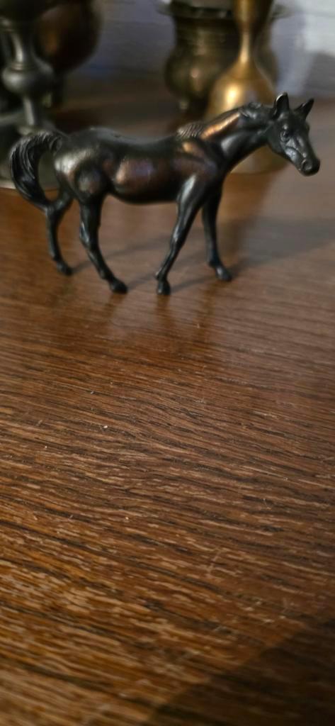 Vintage Bronzen Paardenbeeld, Antiek en Kunst, Kunst | Beelden en Houtsnijwerken, Ophalen of Verzenden