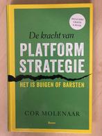 De kracht van platformstrategie 9789024408696, Ophalen of Verzenden, Beta, Zo goed als nieuw, HBO