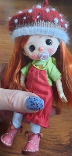 Bjd ob11, ooak custom made doll, fullset in nieuw staat, Ophalen of Verzenden, Zo goed als nieuw, Pop