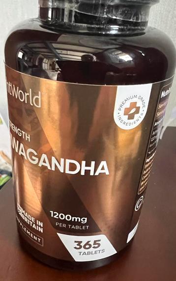 Ashwagandha nieuw  365 verpakking beschikbaar voor biedingen