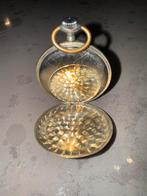 Vintage zilveren Huga pocketwatch zakhorloge, Staal, A, Ophalen, Overige merken