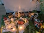 Mooi kerstdorp met leuke huisjes en lichtjes, Ophalen of Verzenden