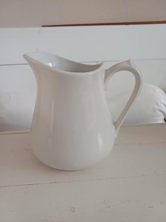 Wit kannetje 5, Antiek en Kunst, Curiosa en Brocante, Ophalen of Verzenden