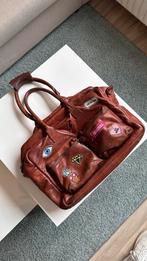 Cowboy bag, Sieraden, Tassen en Uiterlijk, Tassen | Reistassen en Weekendtassen, Ophalen, Gebruikt, Bruin, 35 tot 55 cm
